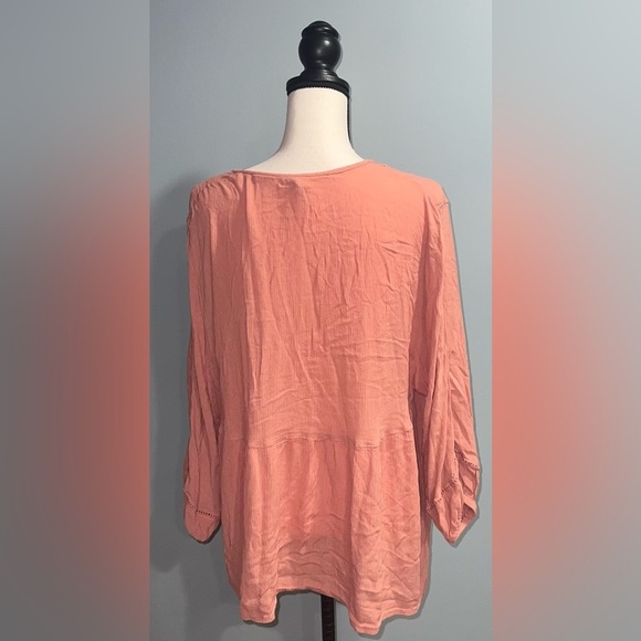 *Amuse society- Peach color top - Picture 3 of 6